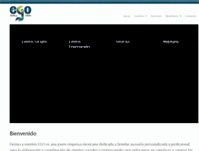 Tablet Screenshot of fiestasyeventosego.com
